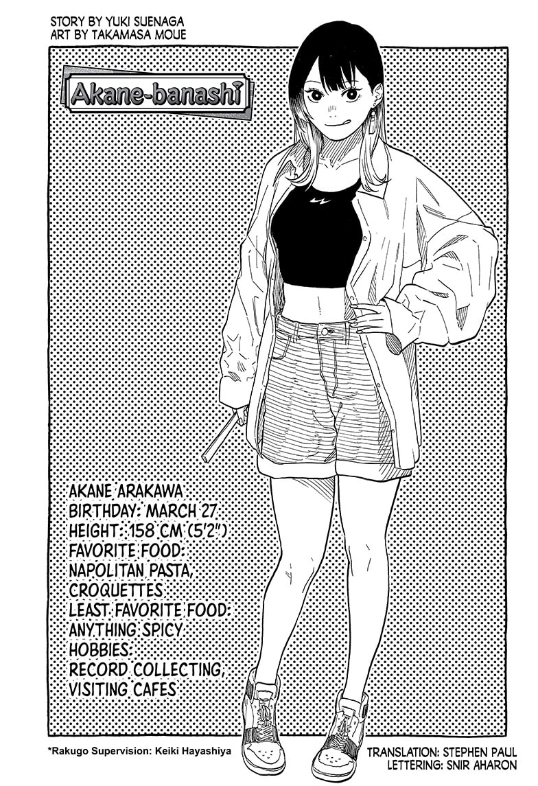 Read Akane banashi EN Manga Online