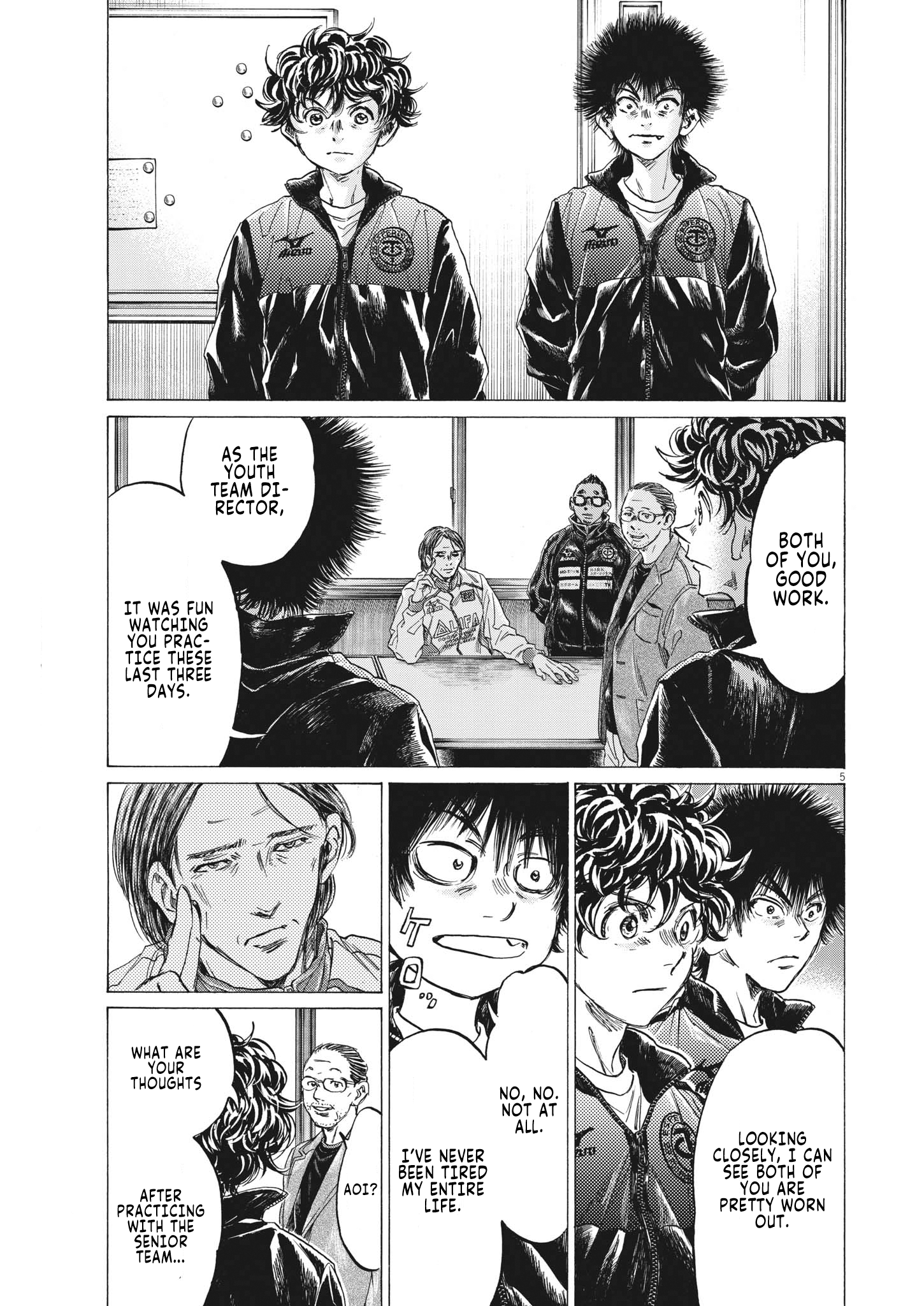 Read Aoashi EN Manga Online