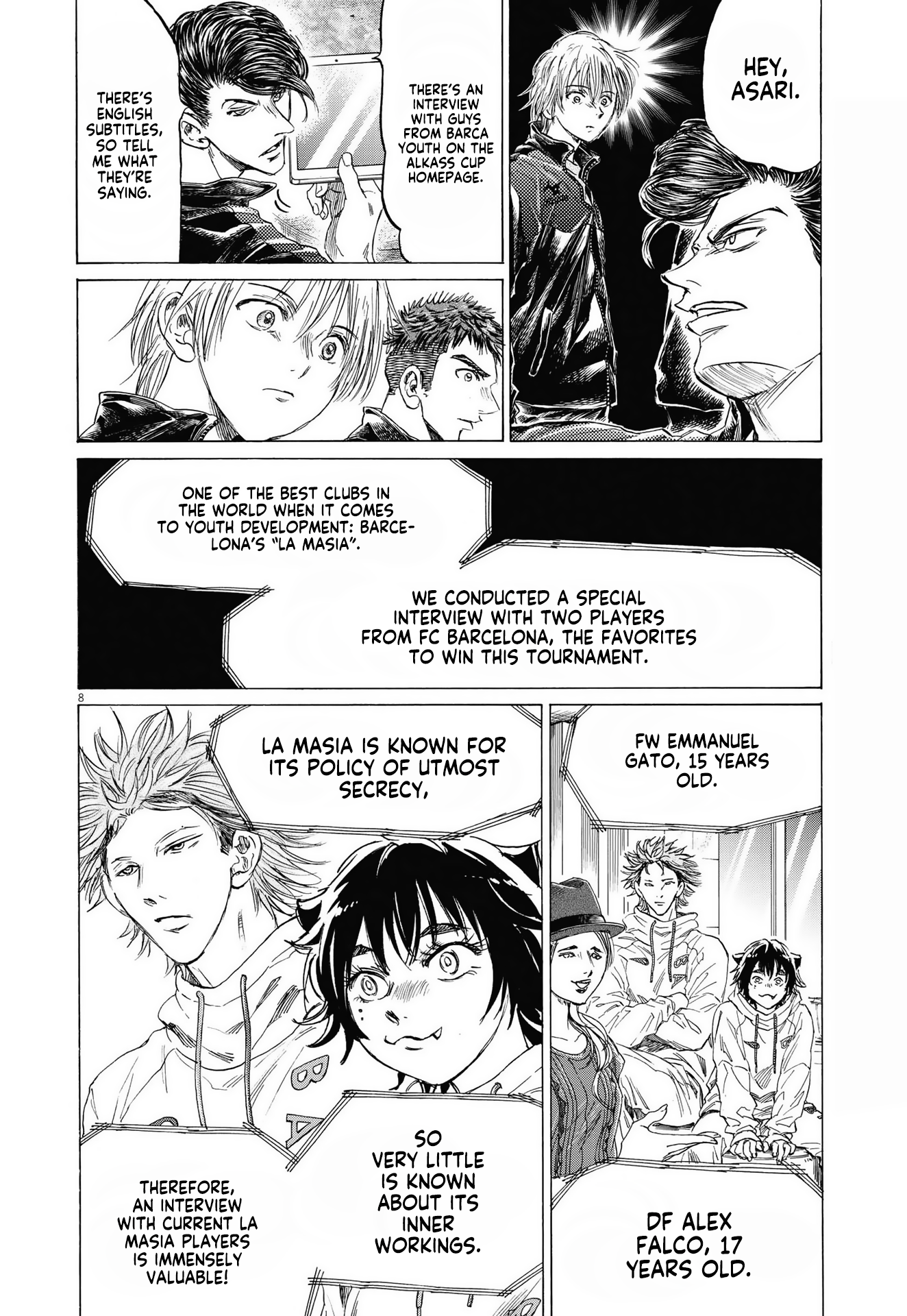 Read Aoashi EN Manga Online