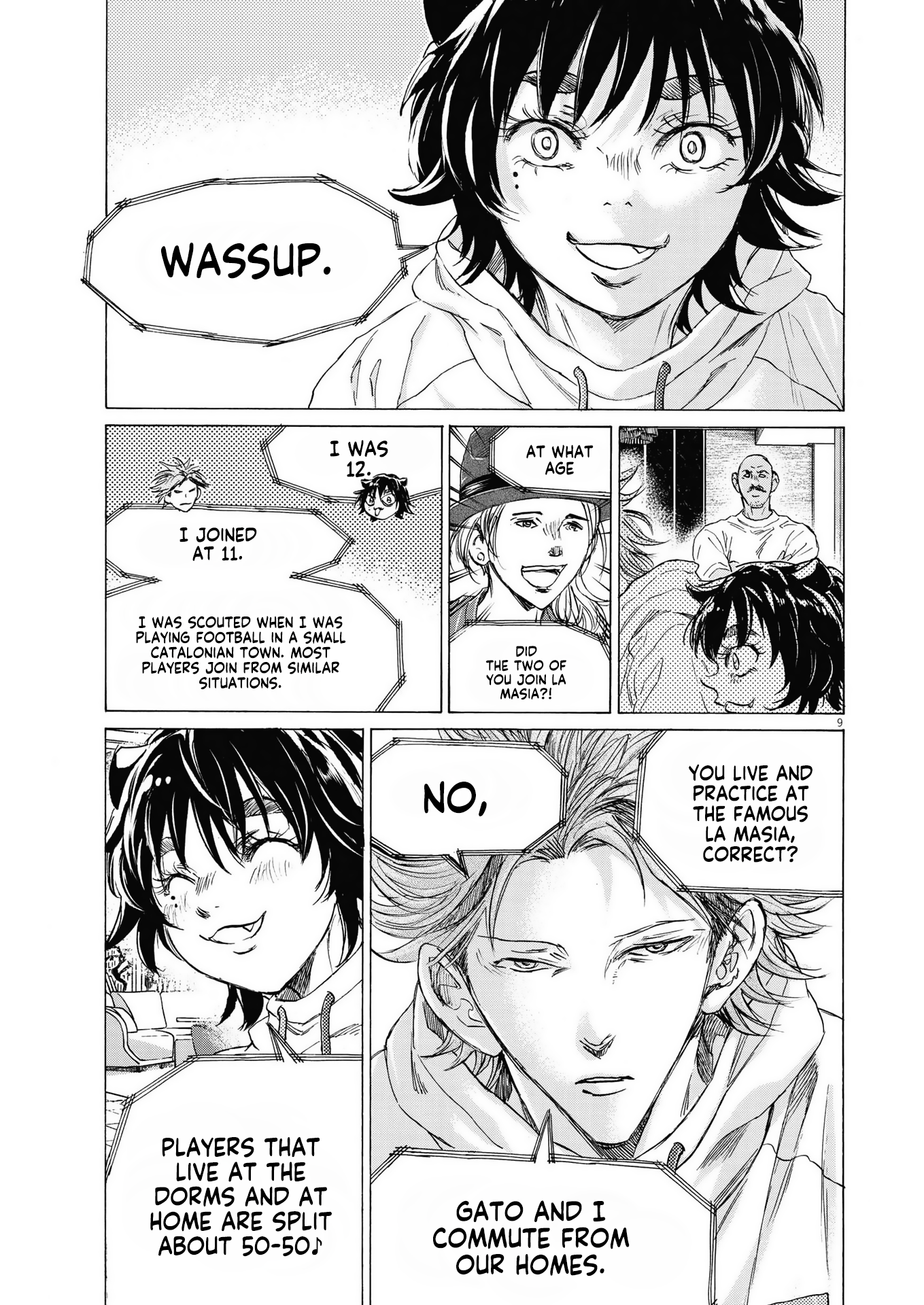 Read Aoashi EN Manga Online