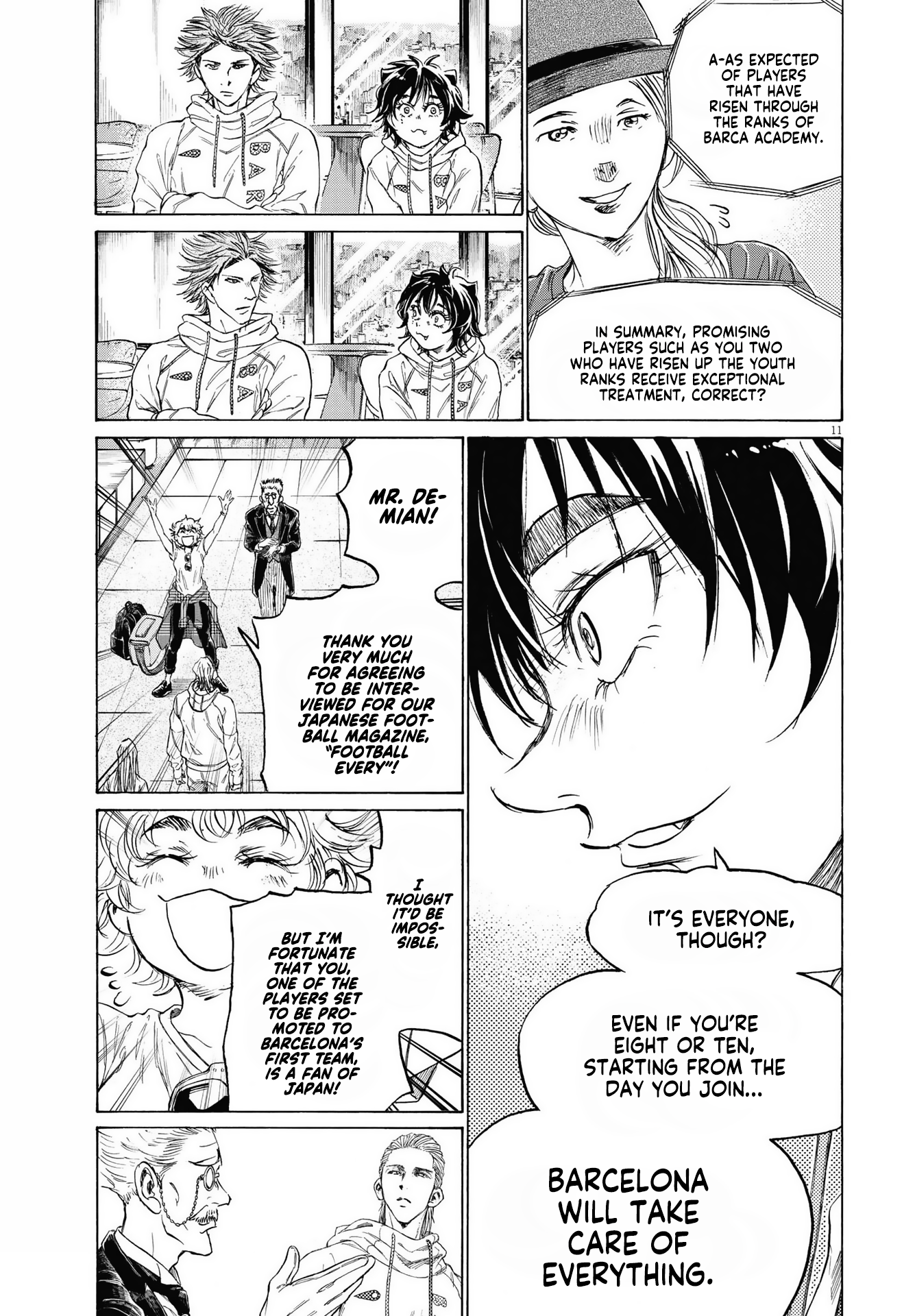 Read Aoashi EN Manga Online