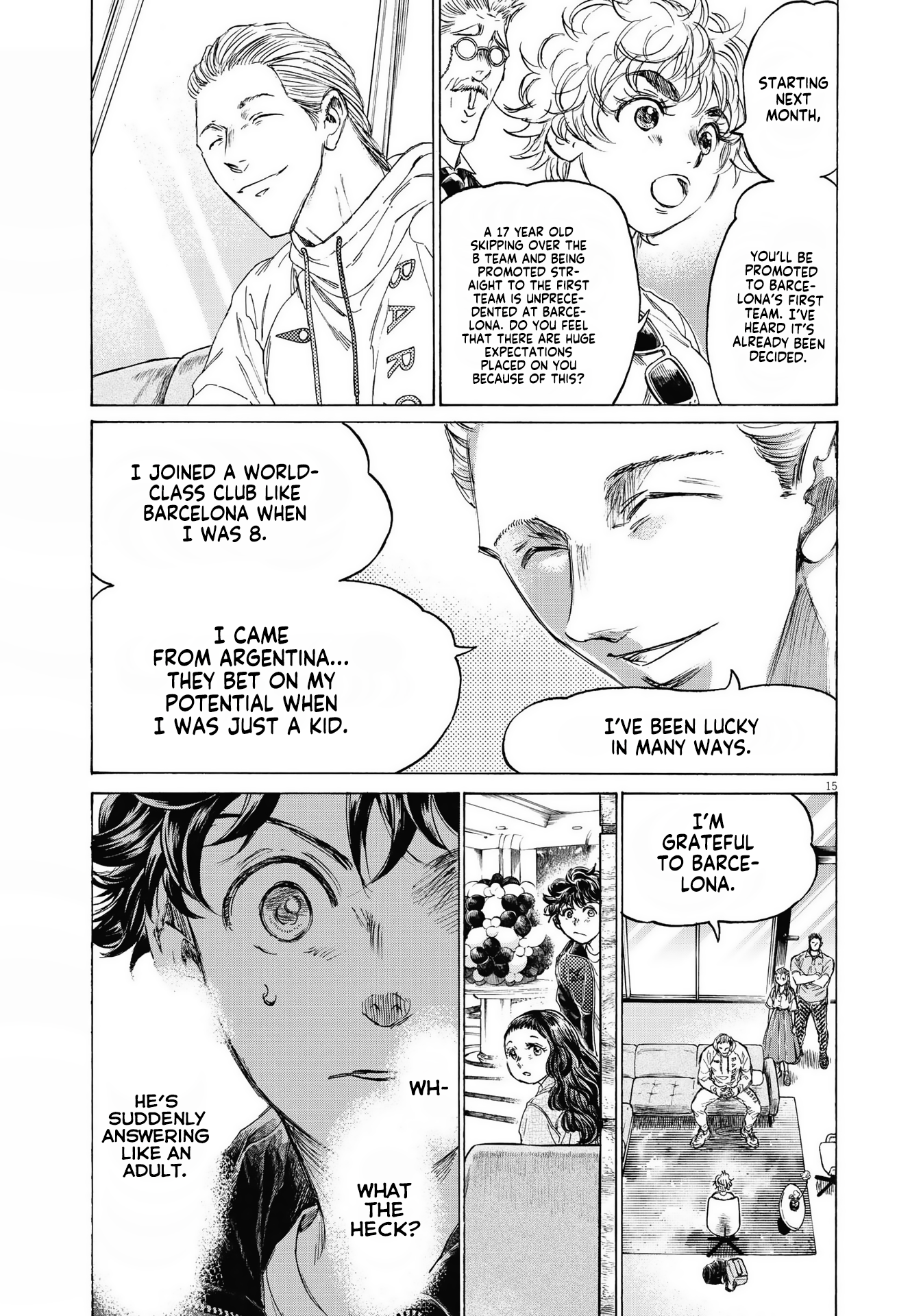 Read Aoashi EN Manga Online
