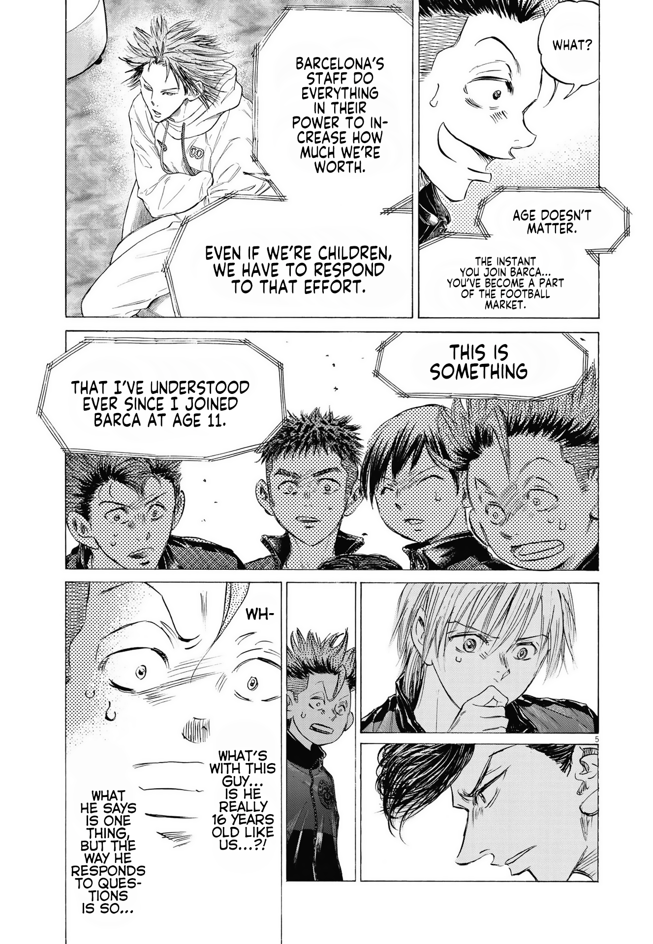 Read Aoashi EN Manga Online