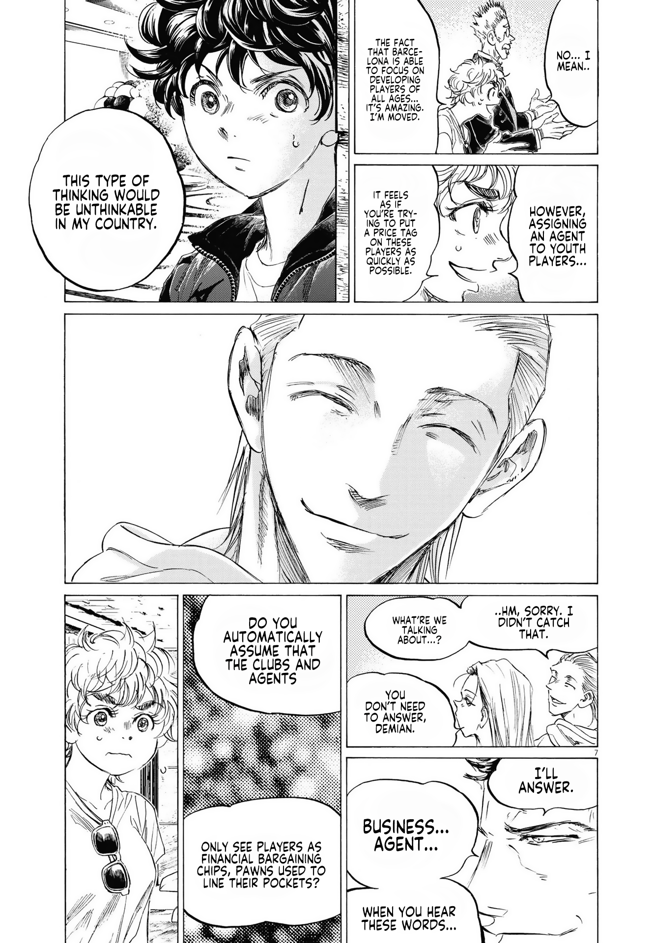 Read Aoashi EN Manga Online