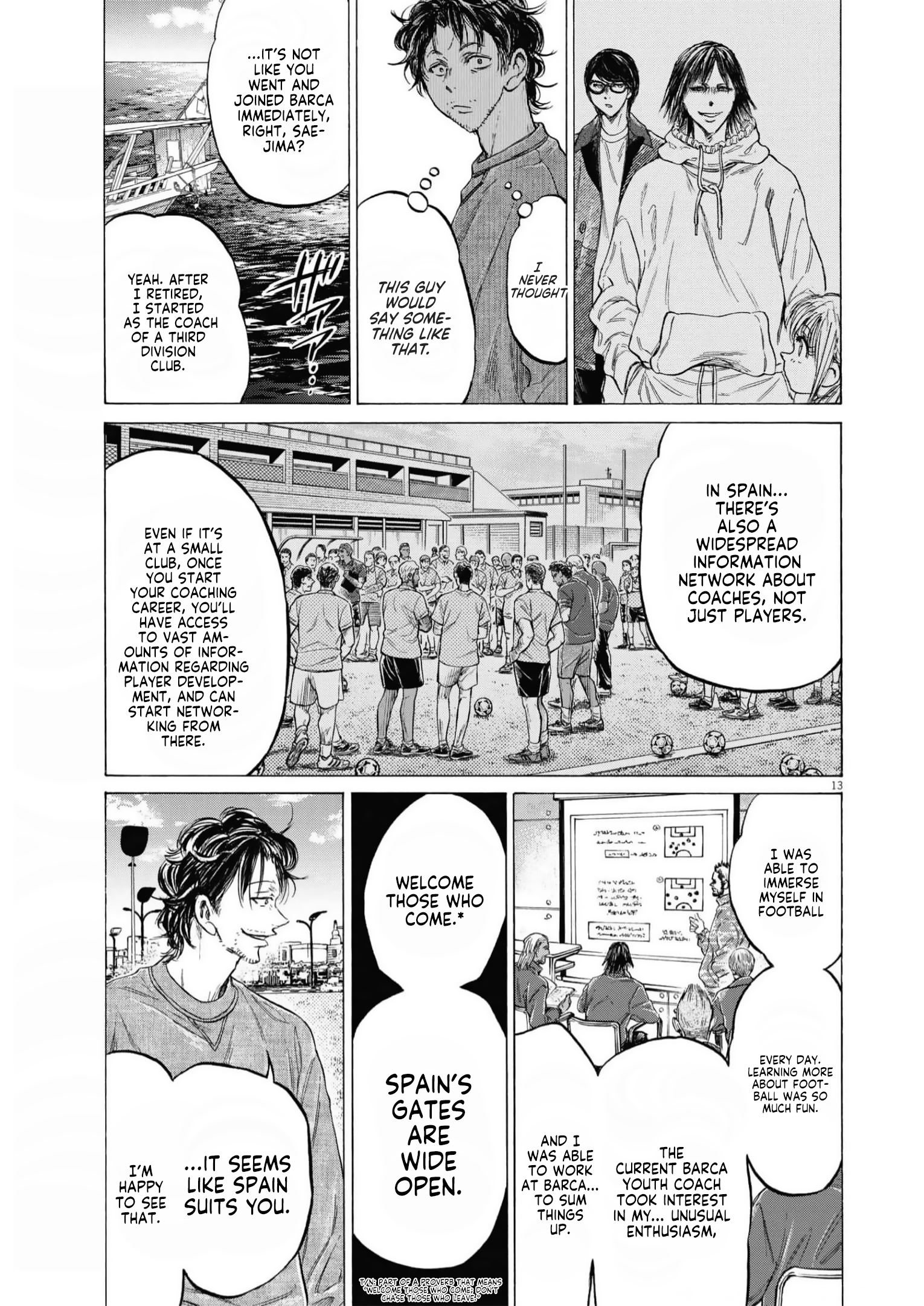 Read Aoashi EN Manga Online