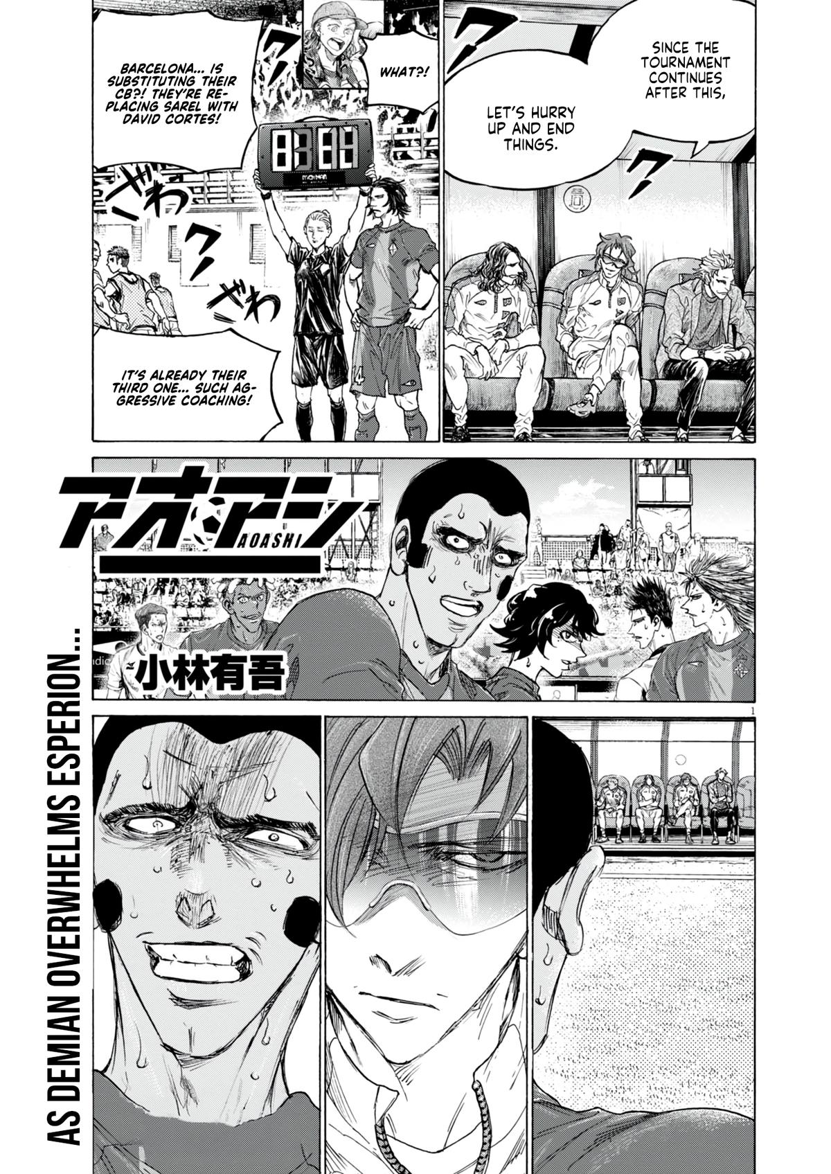 Read Aoashi EN Manga Online