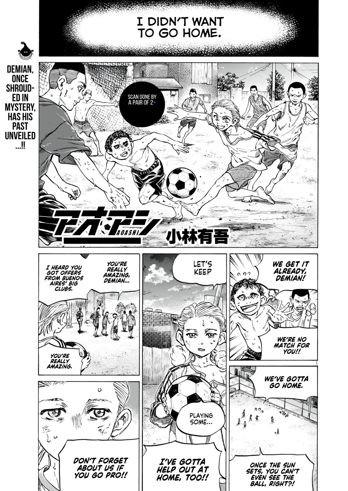 Read Aoashi EN Manga Online