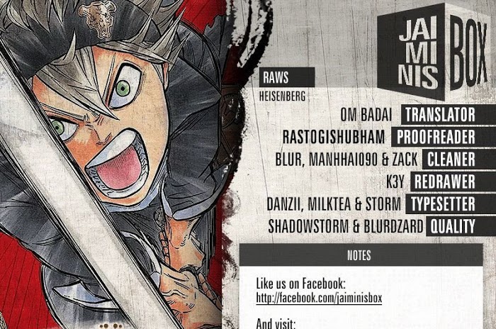 Read Black Clover EN Manga Online
