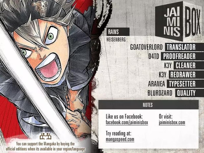 Read Black Clover EN Manga Online