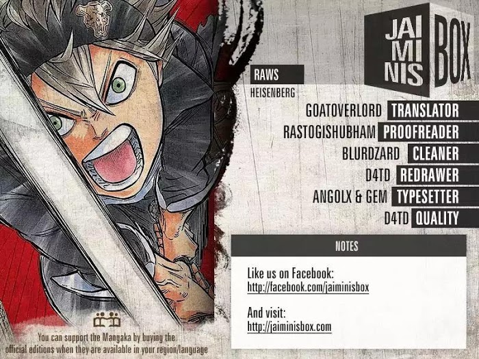 Read Black Clover EN Manga Online