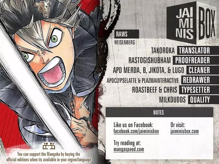 Read Black Clover EN Manga Online