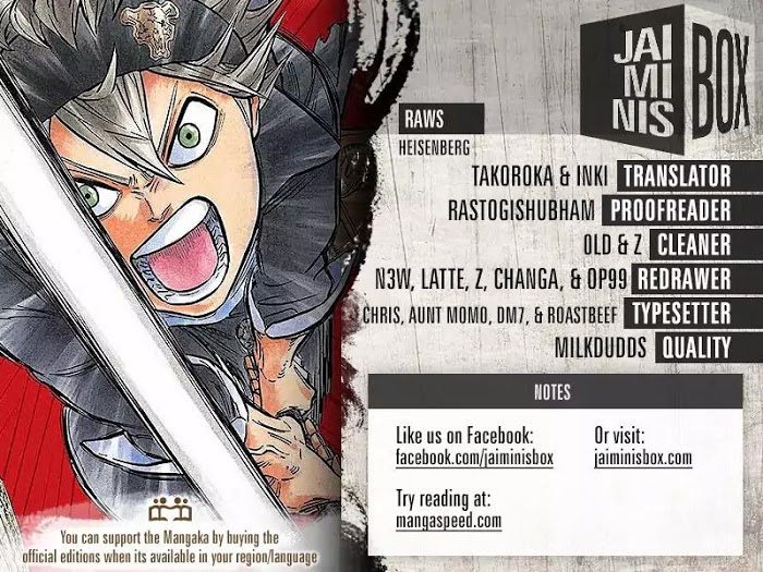 Read Black Clover EN Manga Online
