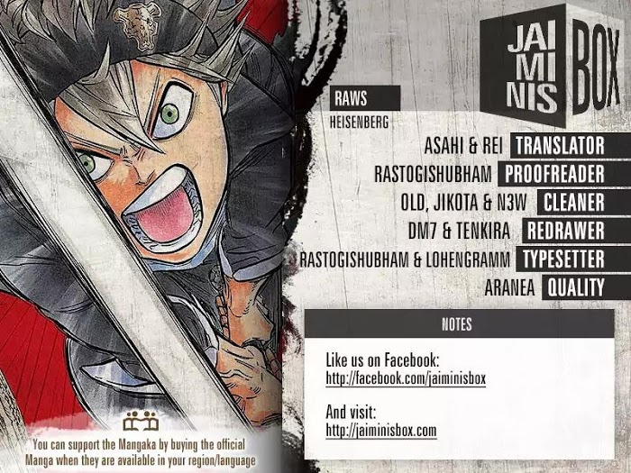 Read Black Clover EN Manga Online