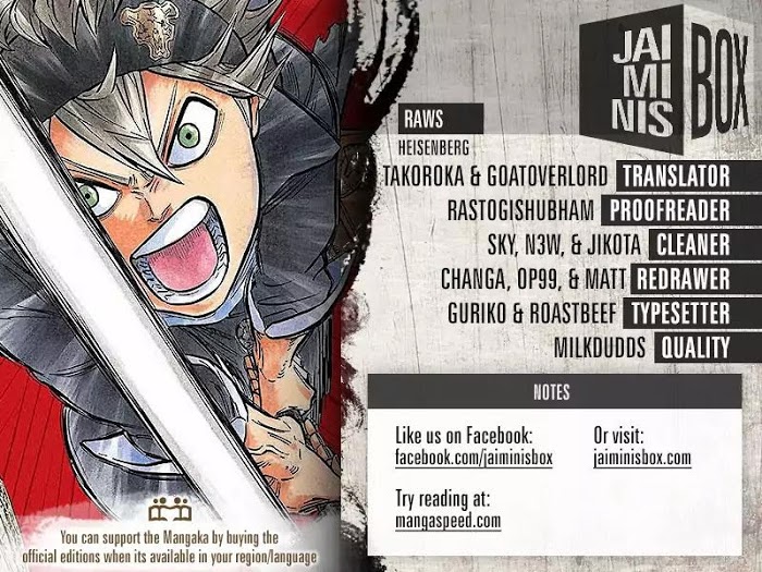 Read Black Clover EN Manga Online