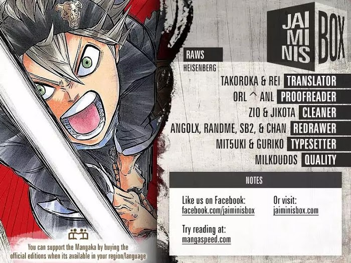 Read Black Clover EN Manga Online