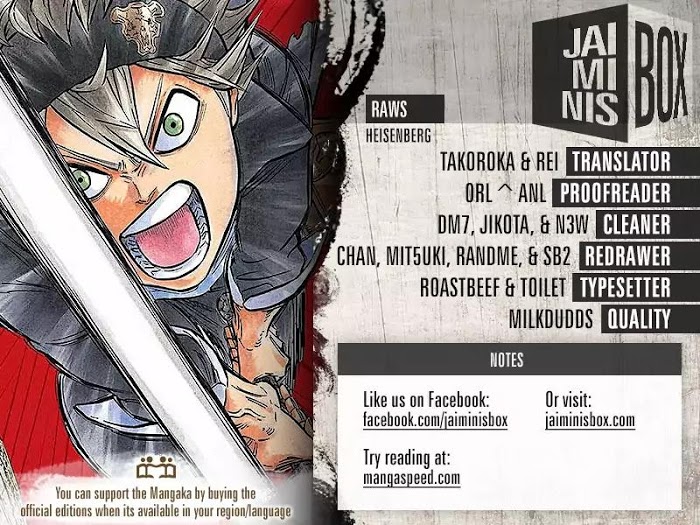 Read Black Clover EN Manga Online
