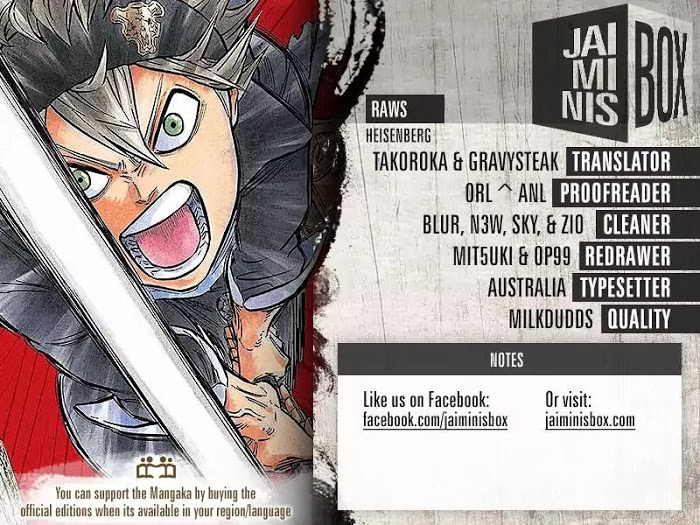 Read Black Clover EN Manga Online