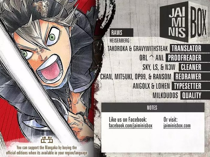 Read Black Clover EN Manga Online