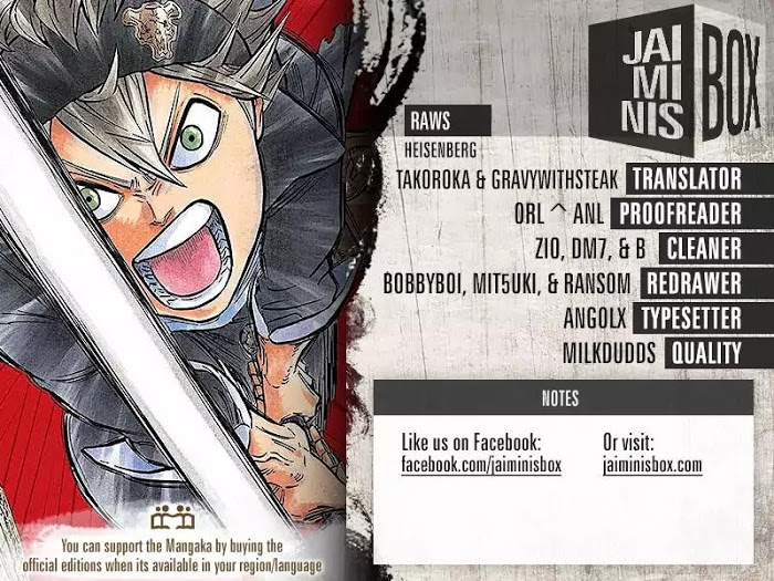 Read Black Clover EN Manga Online