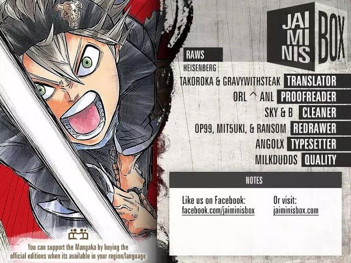 Read Black Clover EN Manga Online