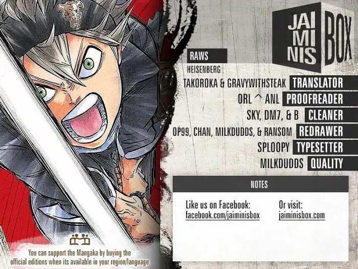 Read Black Clover EN Manga Online