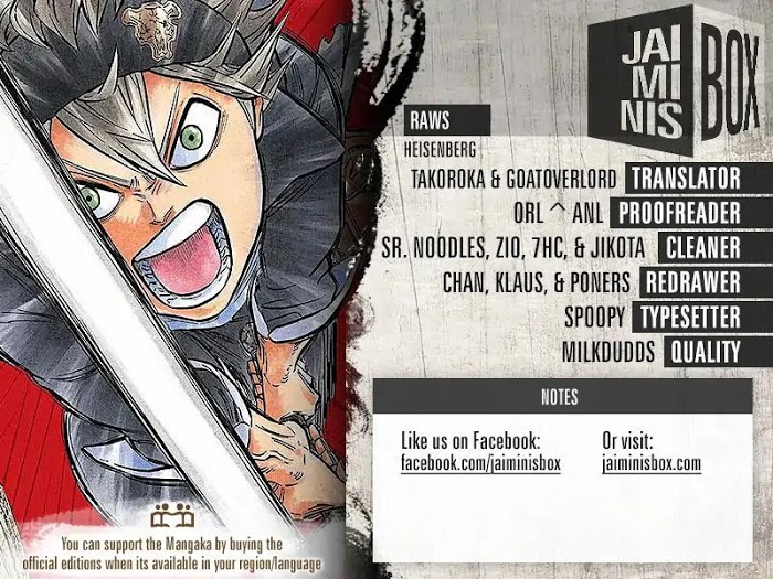 Read Black Clover EN Manga Online