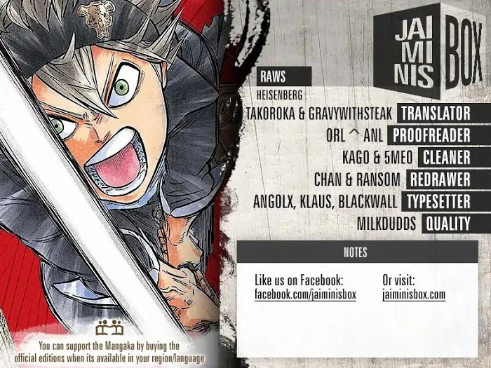 Read Black Clover EN Manga Online