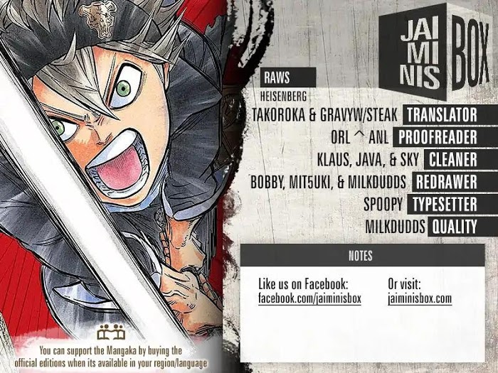 Read Black Clover EN Manga Online
