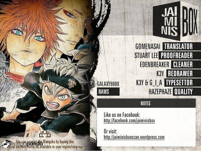 Read Black Clover EN Manga Online