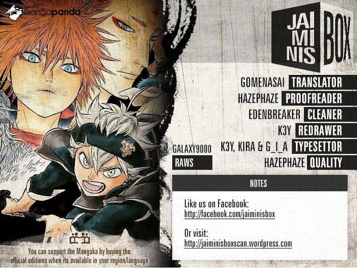 Read Black Clover EN Manga Online