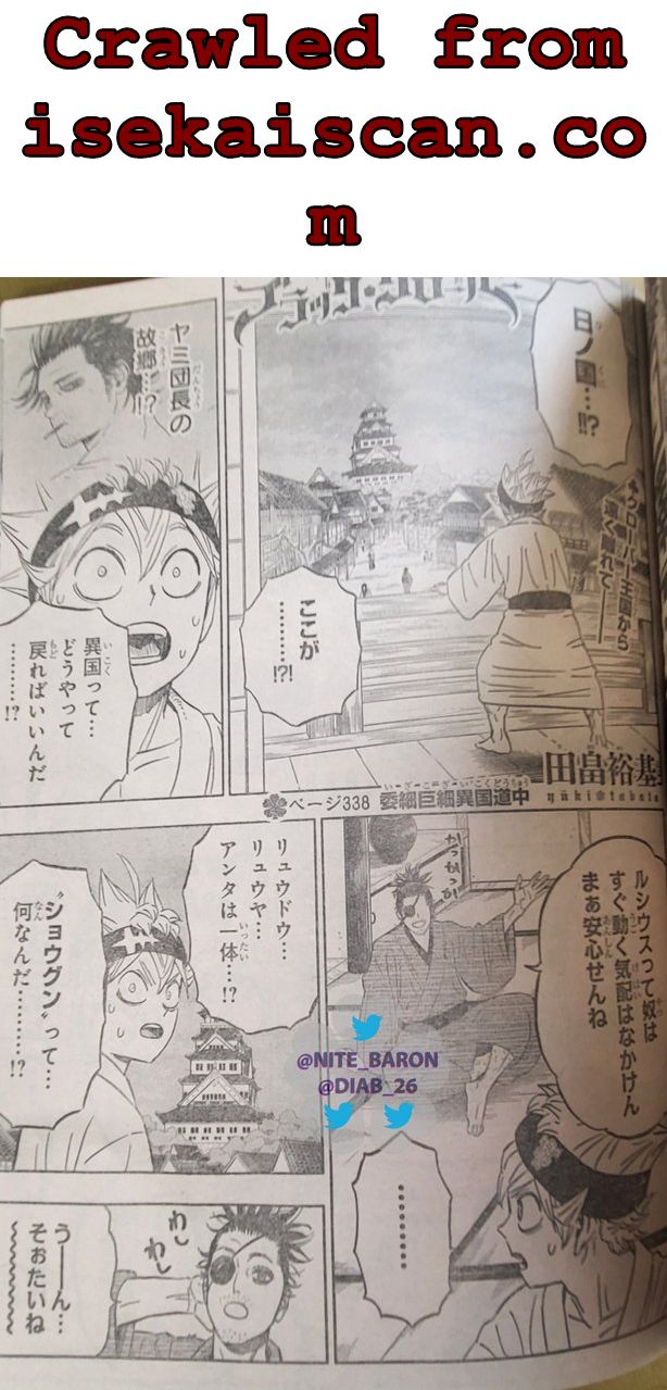 Read Black Clover EN Manga Online