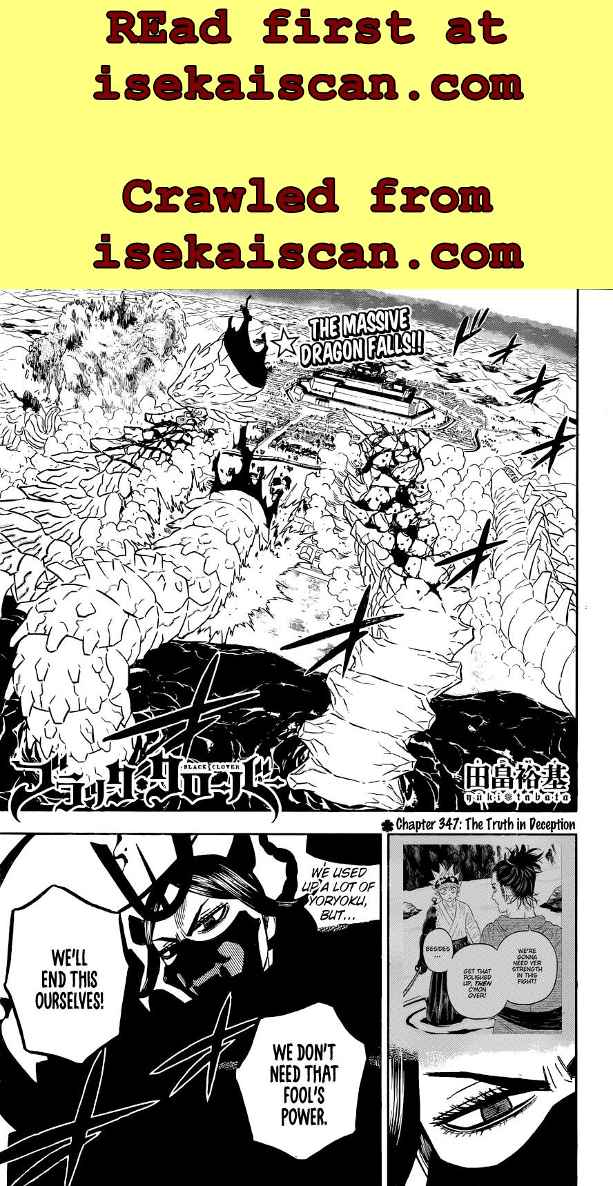 Read Black Clover EN Manga Online