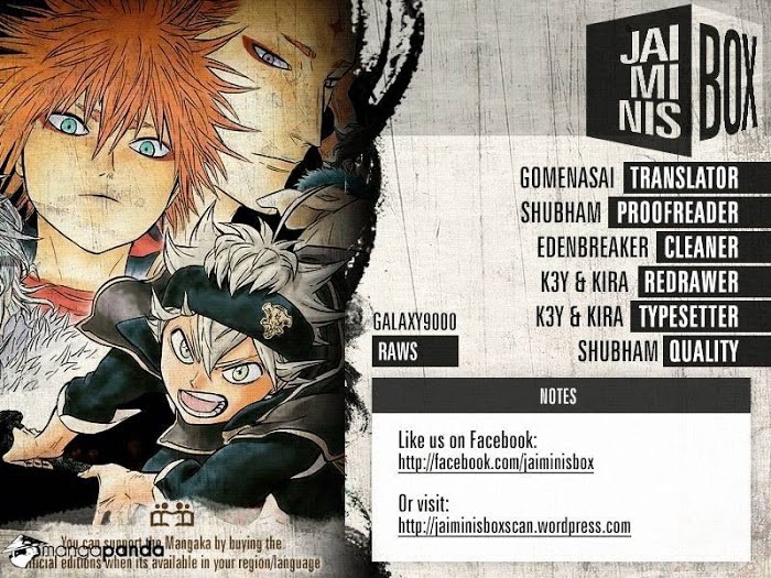 Read Black Clover EN Manga Online