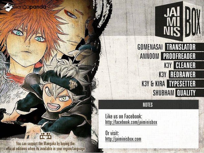 Read Black Clover EN Manga Online