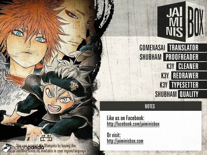 Read Black Clover EN Manga Online