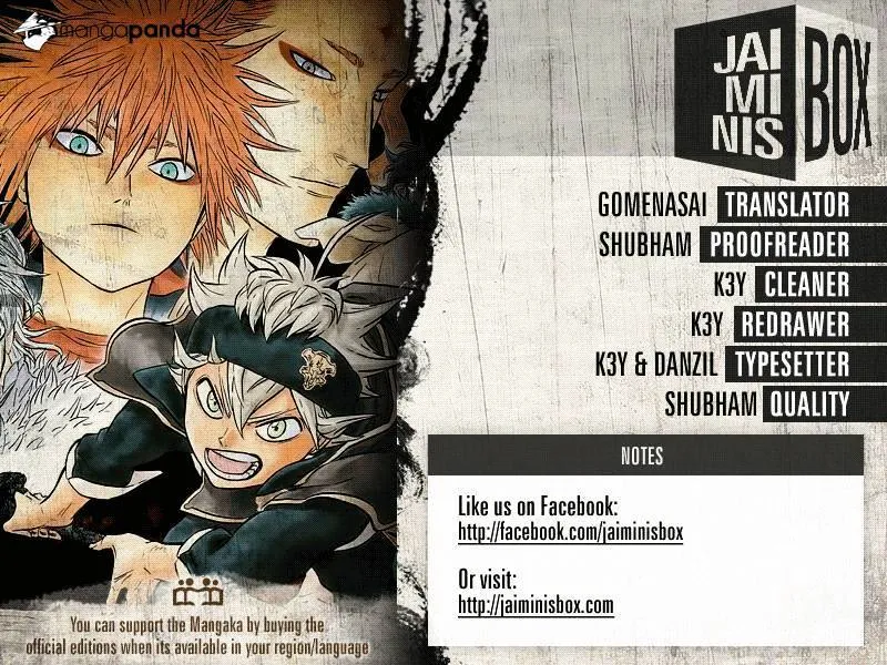Read Black Clover EN Manga Online