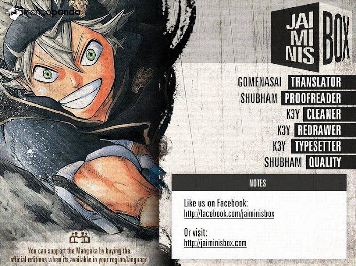 Read Black Clover EN Manga Online