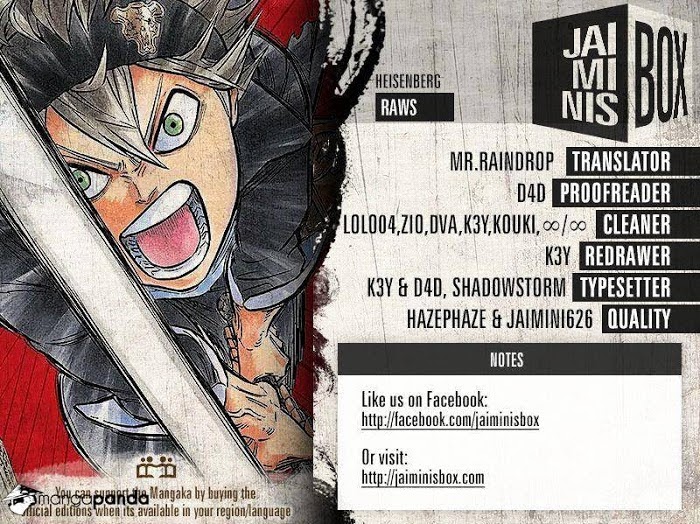 Read Black Clover EN Manga Online