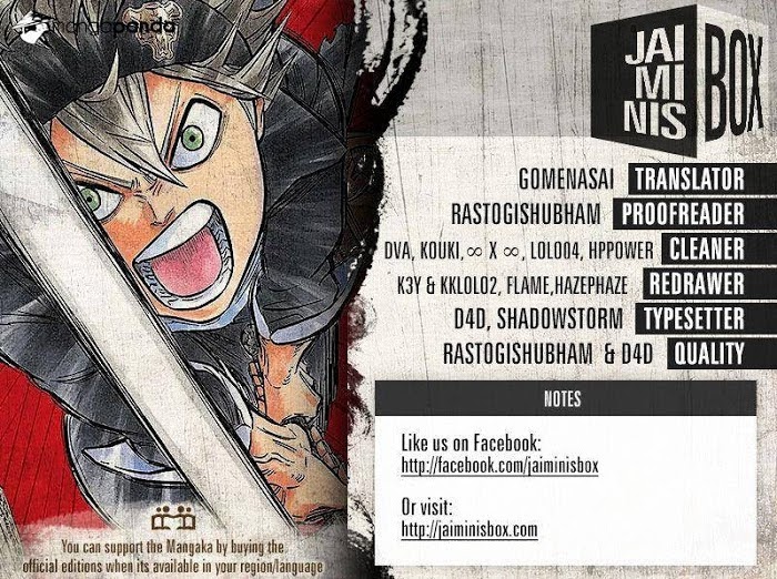 Read Black Clover EN Manga Online