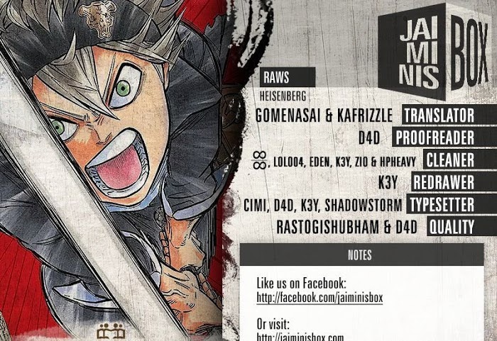 Read Black Clover EN Manga Online