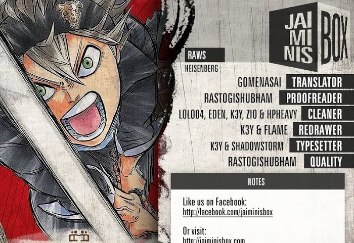 Read Black Clover EN Manga Online