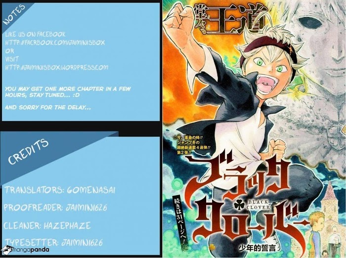 Read Black Clover EN Manga Online