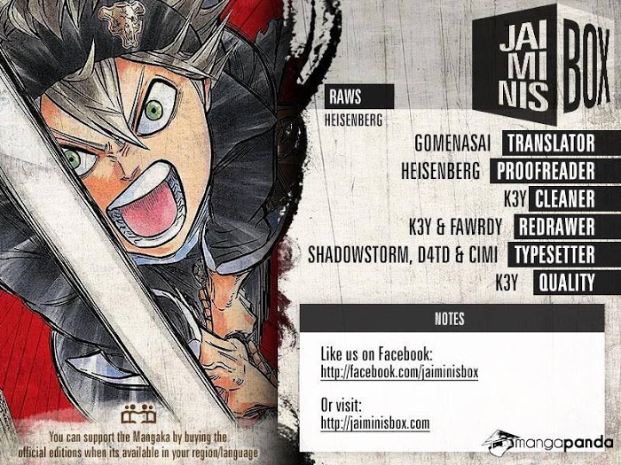 Read Black Clover EN Manga Online