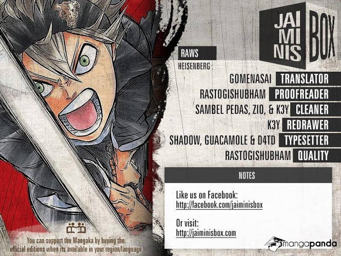 Read Black Clover EN Manga Online