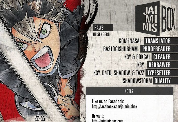 Read Black Clover EN Manga Online