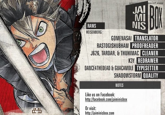 Read Black Clover EN Manga Online