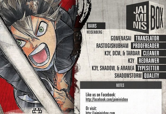 Read Black Clover EN Manga Online