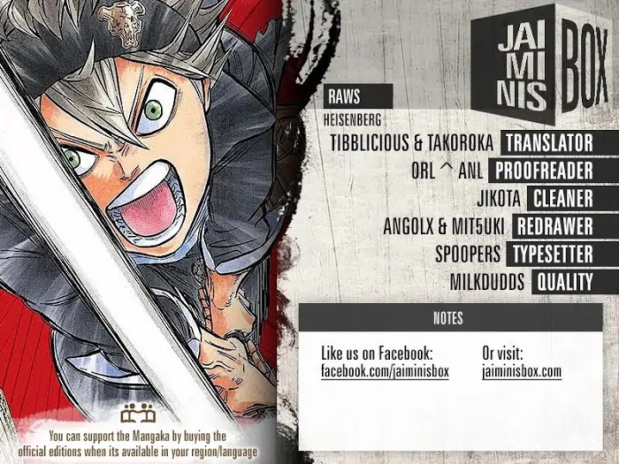 Read Black Clover EN Manga Online