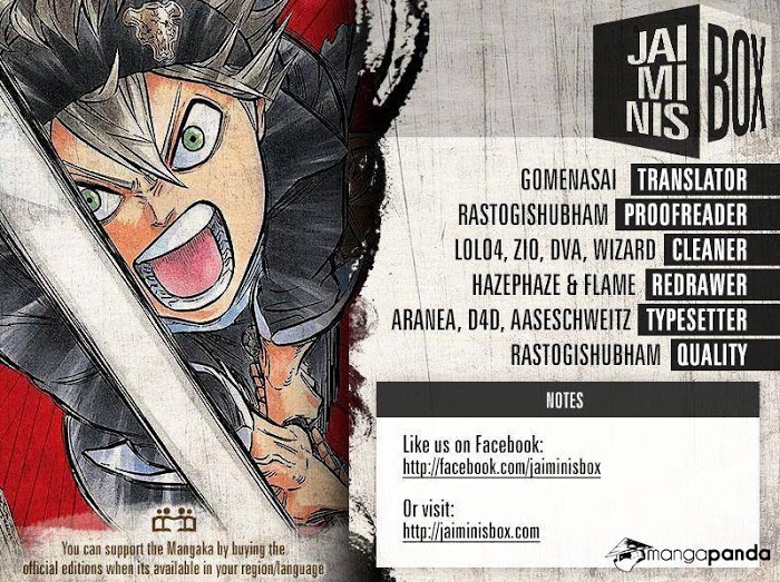 Read Black Clover EN Manga Online