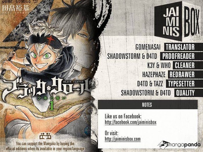 Read Black Clover EN Manga Online